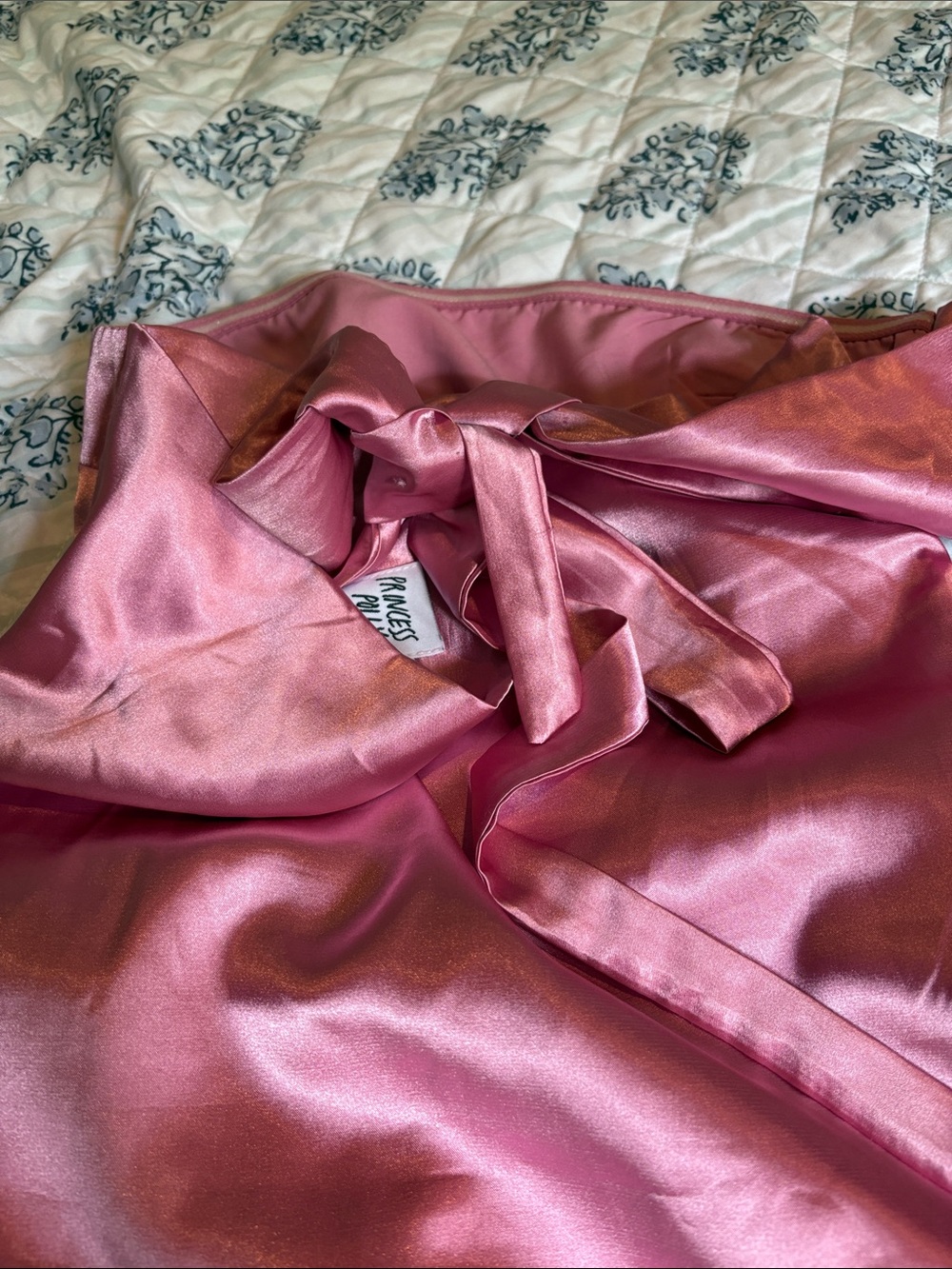 Princess Polly Pink Strapless Satin Mini Dress - Picture 3 of 3